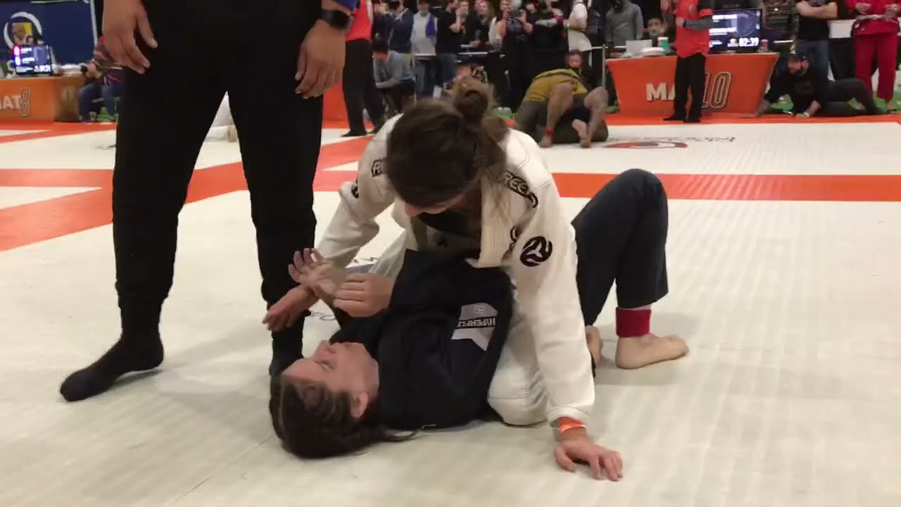 (April) 2nd Match - BJJ White/Adult/Female/Light Feather