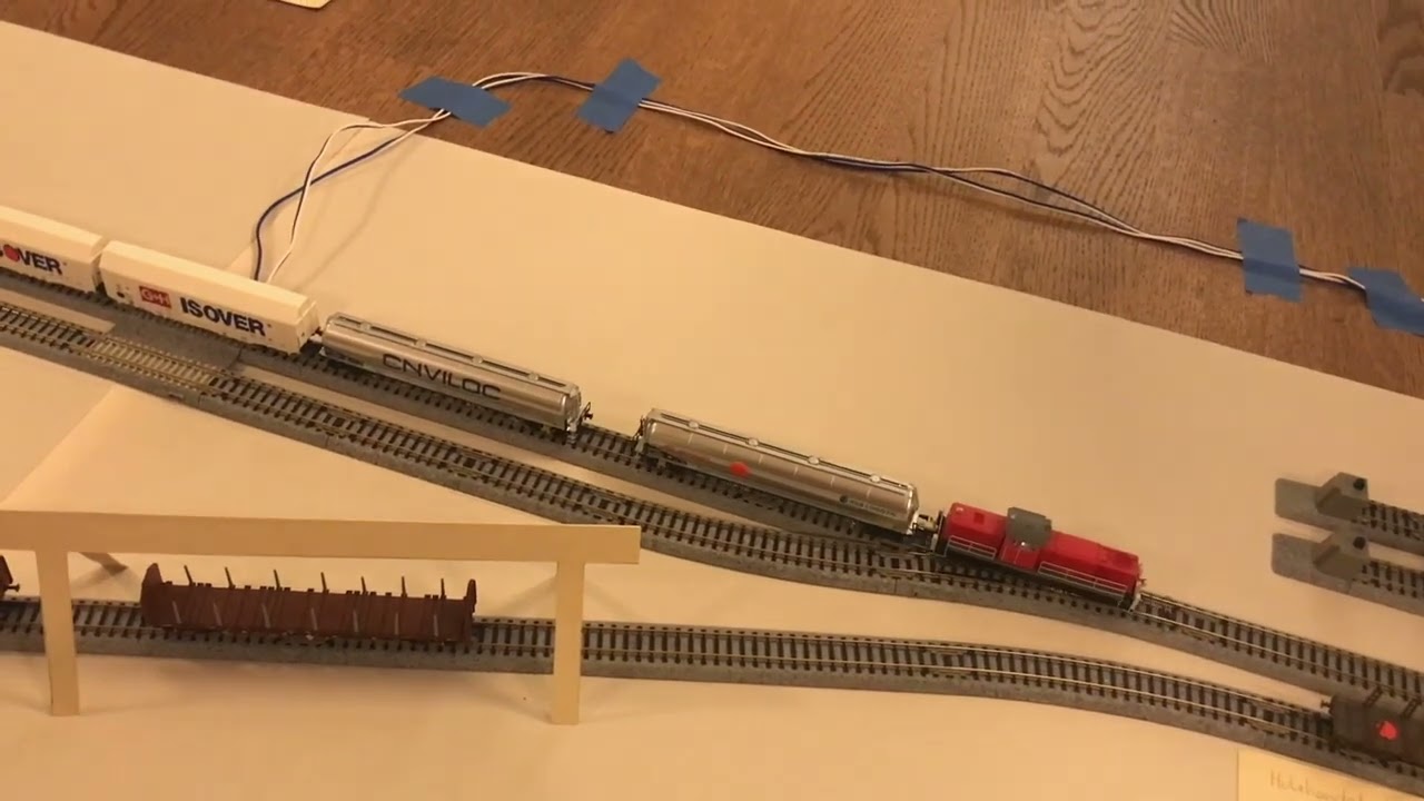 Rangieren mit zwei DB BR 294 als Sandwich in Bödefeld Slothtal 2/2
