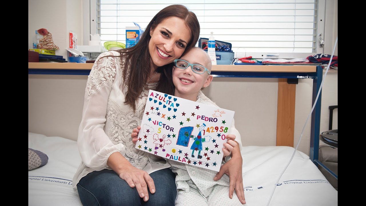 PAULA ECHEVARRÍA Y LA MÁQUINA MÁGICA CONTRA LA LEUCEMIA