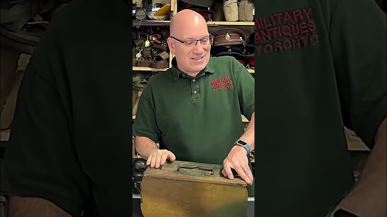 RARE German MG13 Ammo Can: Hidden Secrets Found Inside! #shorts