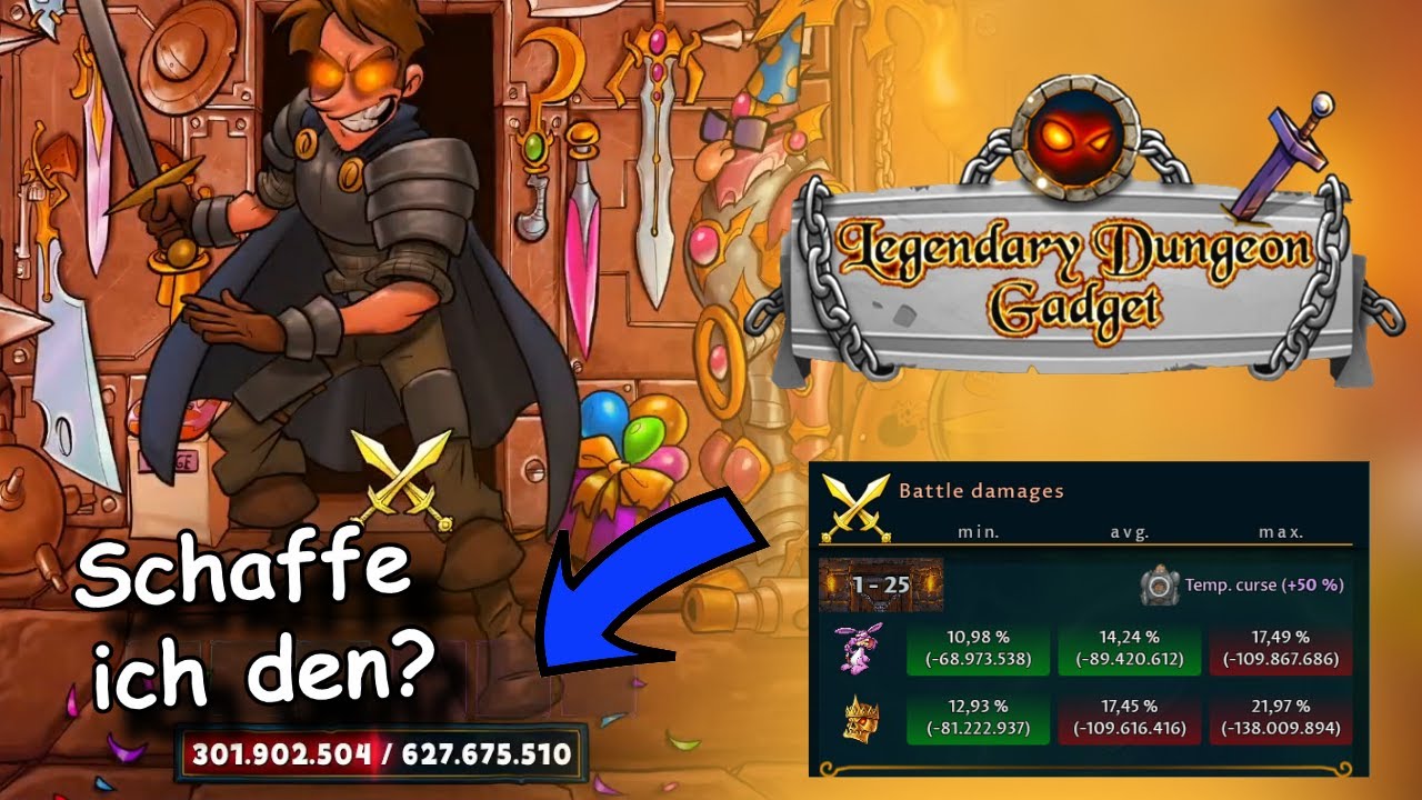 Shakes & Fidget - Legendary Dungeon Tool! So verlierst du nie! *1475 SFGame