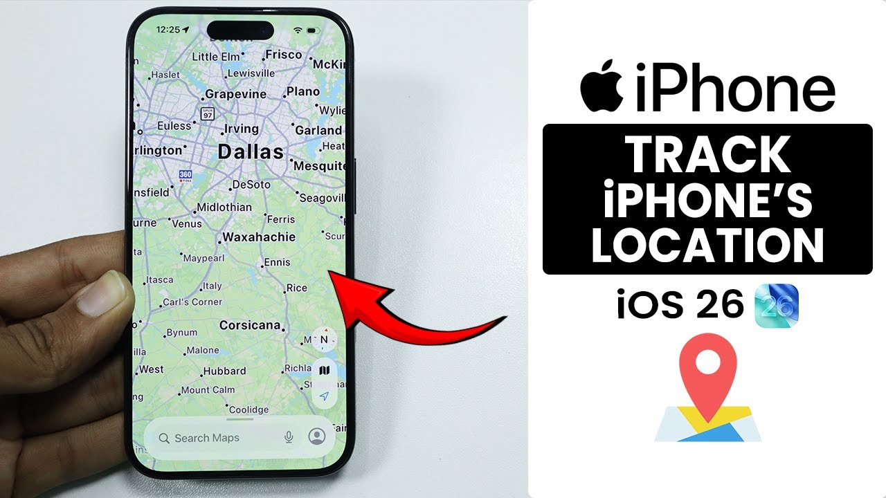[iOS 26] How to Track a Location on iPhone - Location Settings