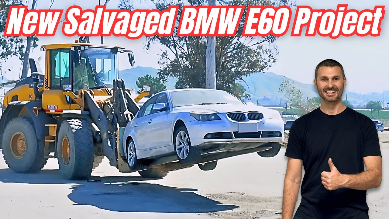 Не заводится, спасенный проект BMW 545i E60, заведется ли?