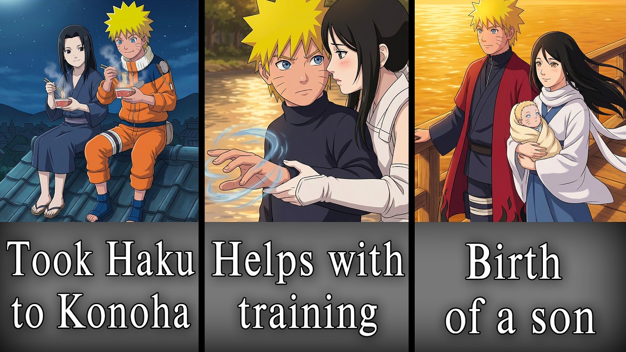 What if Haku is actually a girl and after the events on the Bridge she fell in love with Naruto?