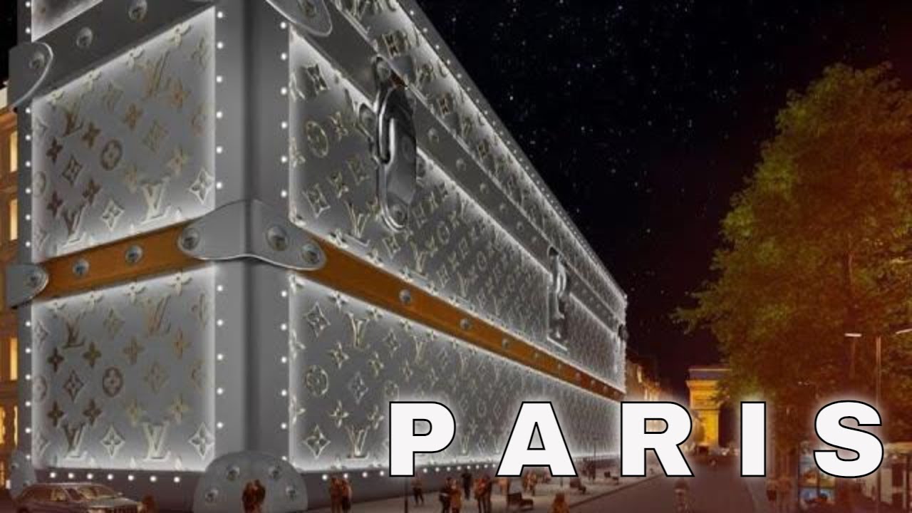 Paris France LIVE - Louis Vuitton  First Luxury Hotel on the Champs-Elysées