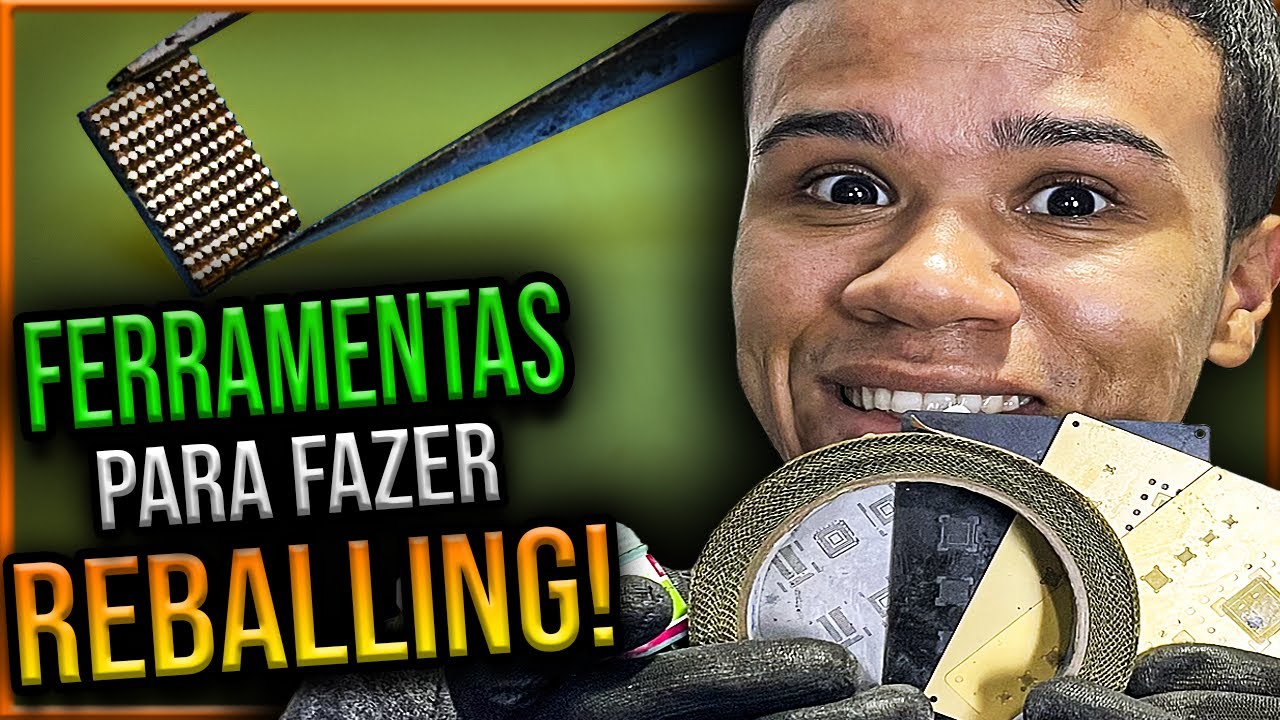 Ferramentas Para Fazer Reballing no Conserto de Celular! (Guia Completo)