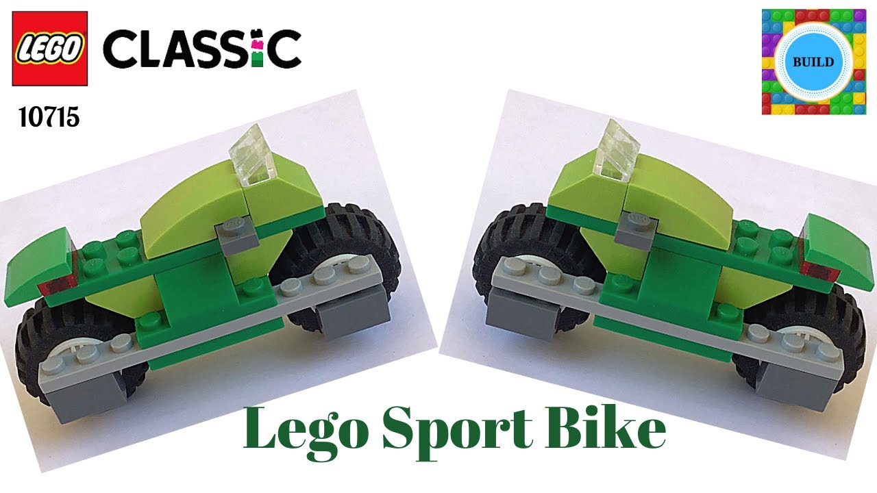 LEGO Racing Motorcycle Building Instructions - LEGO Classic 10715 