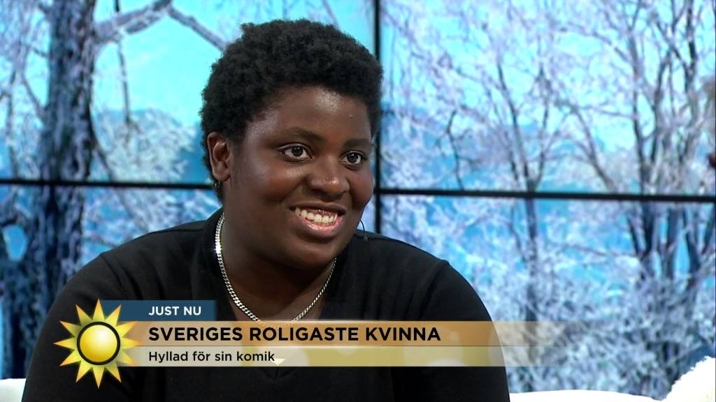 Det här är Sveriges roligaste kvinna - Nyhetsmorgon (TV4)
