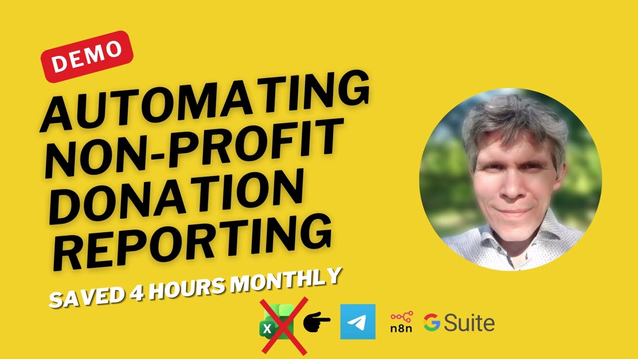 Automating Non-Profit Donation Reporting (DEMO)