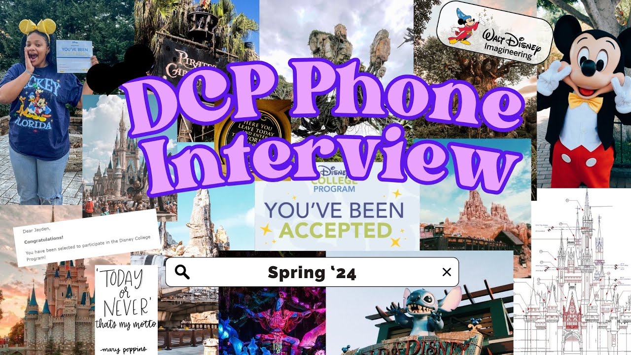 *ACCEPTED* DCP Phone Interview SPRING 2024 || Disney College Program