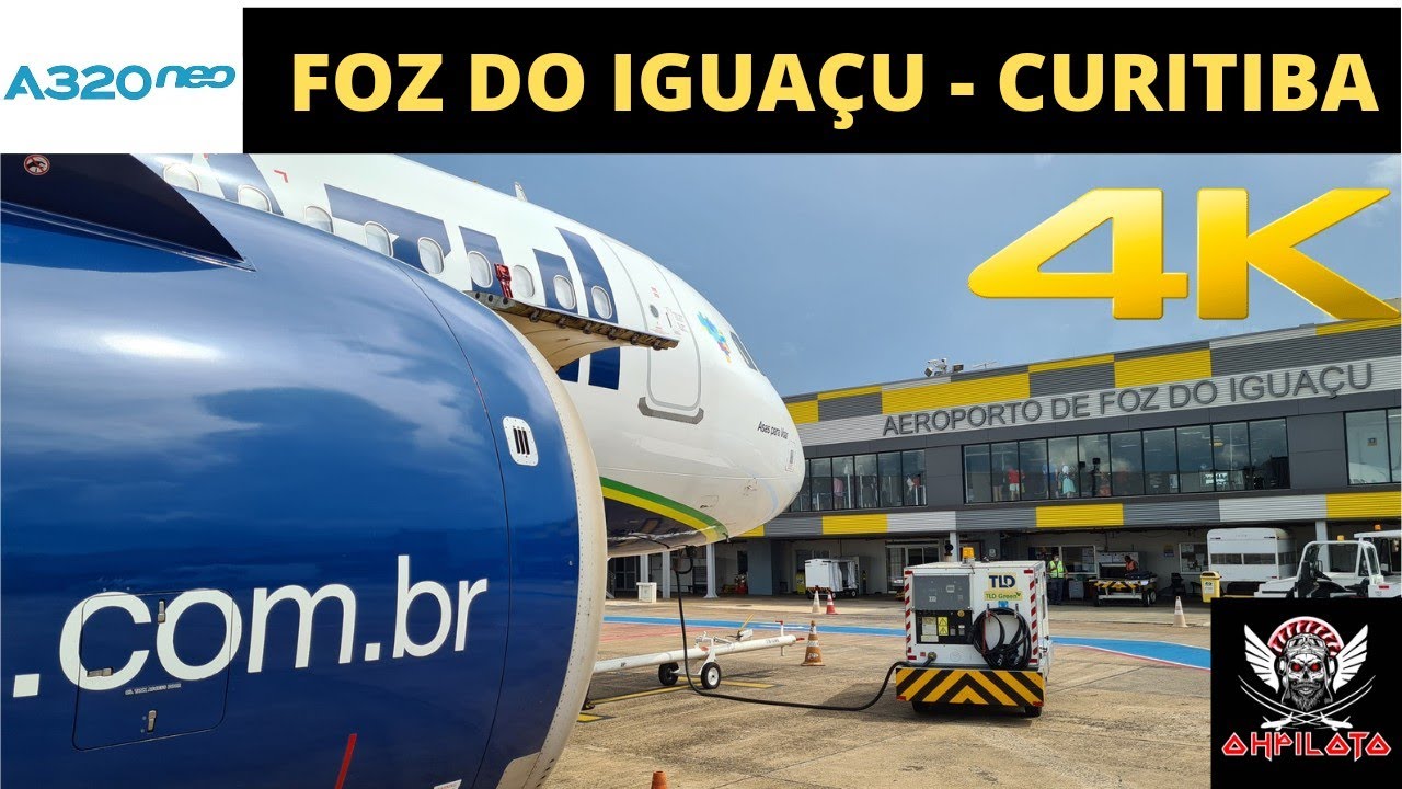 VOO FOZ DO IGUAÇU - CURITIBA | AIRBUS A320 Neo