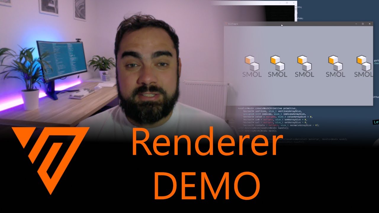 Game Engine do Zero #16 - Renderer demo