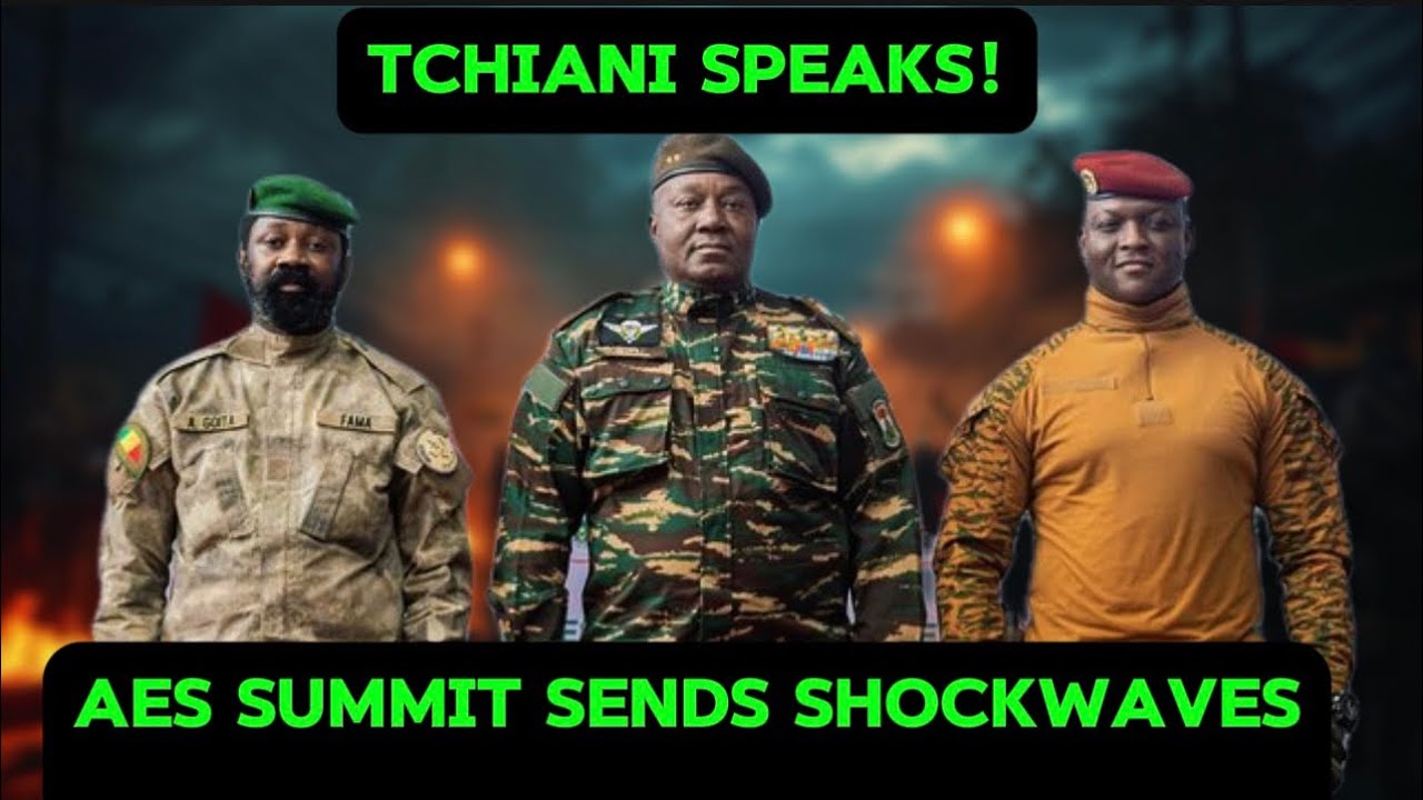 Срочные новости: Мощная речь президента Тчиани на саммите AES потрясла Западную Африку.