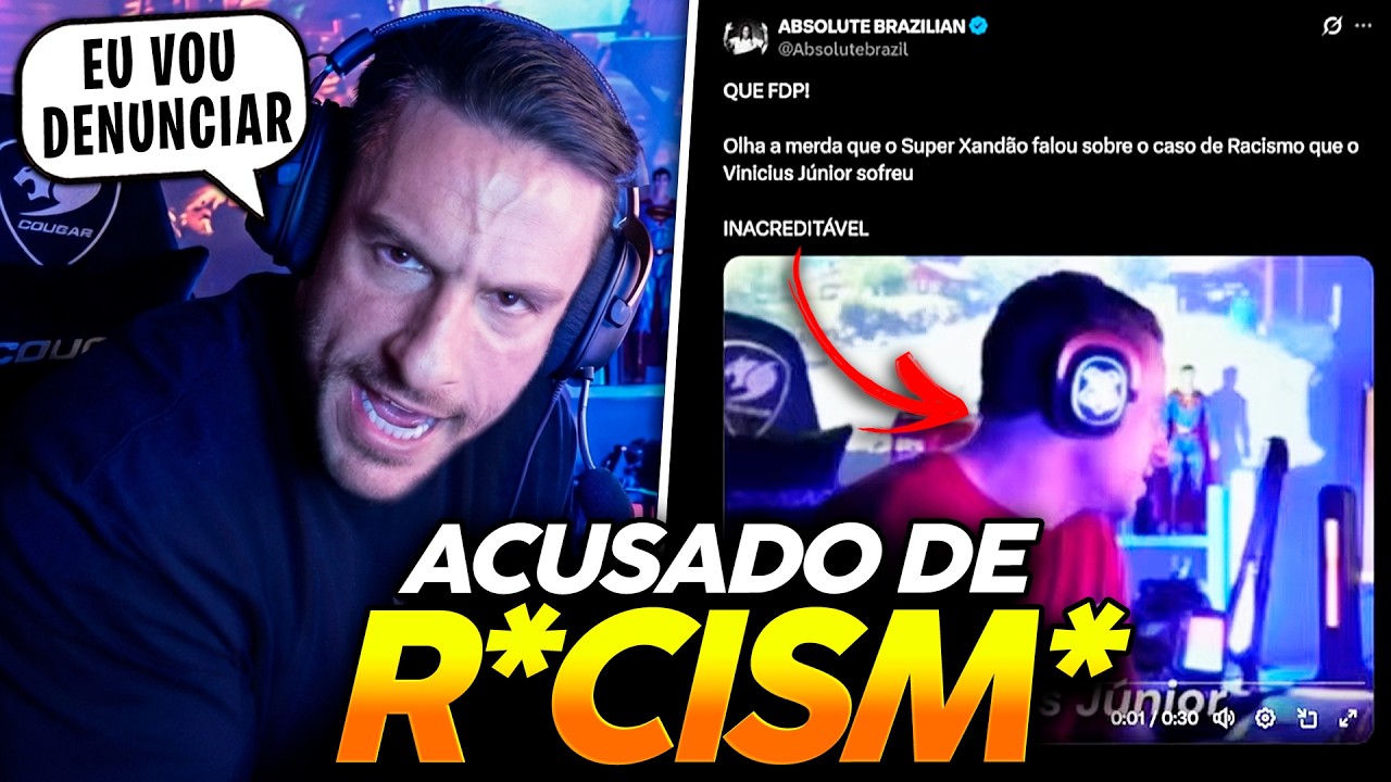 SUPER XANDÃO ESTÁ SENDO CANCELADO no X POR CAUSA de FALA SOBRE o VINI JR...