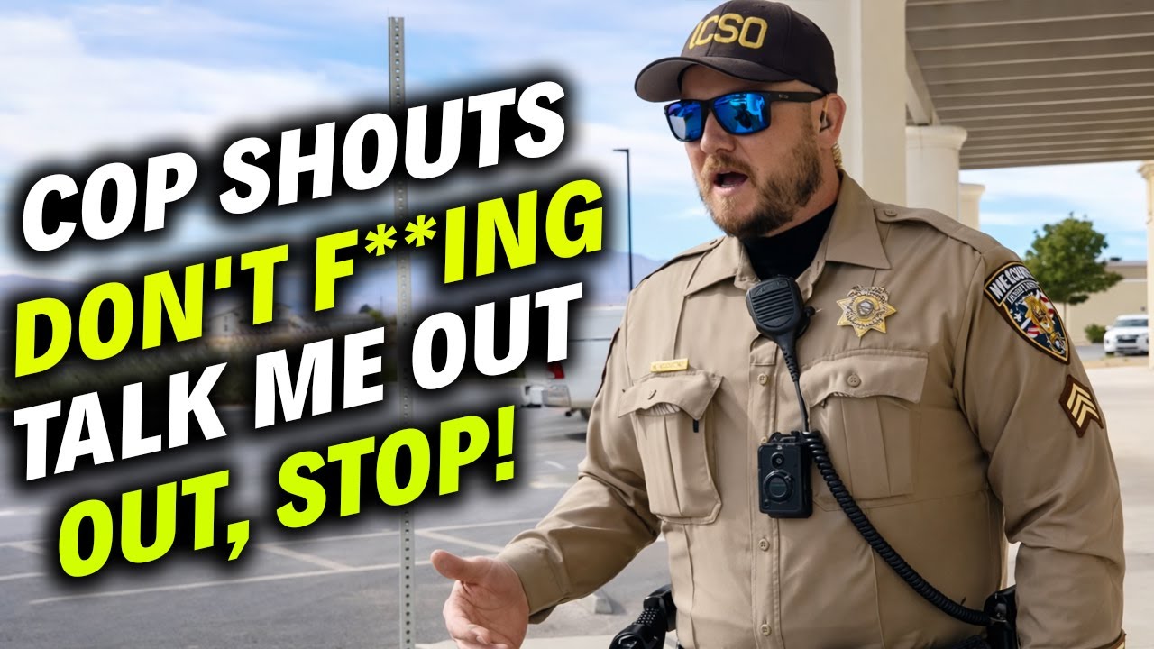 US Cop Acts Like a Tyrant… Camera Catches Instant Karma!
