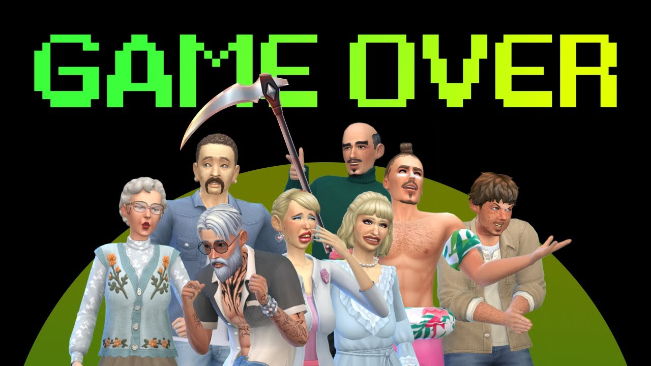 Заставила персонажей ОТДЫХАТЬ ДО СМЕРТИ в Симс 4 | GAME OVER