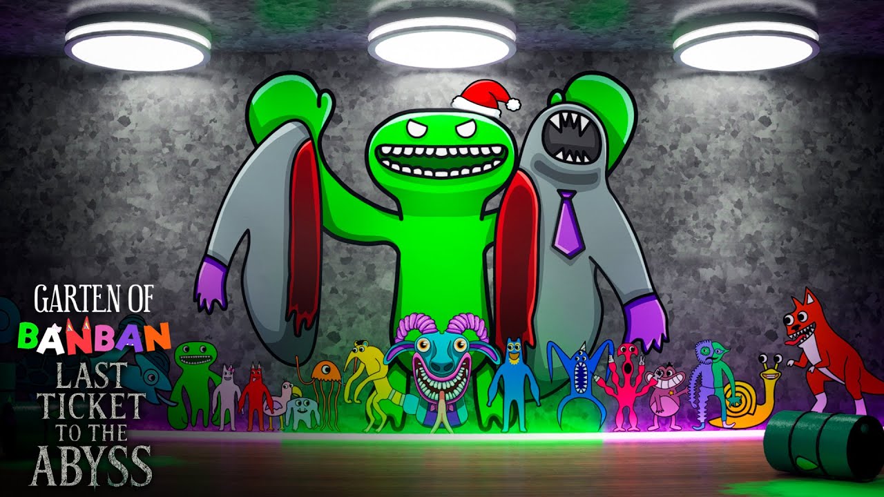 Garten of Banban 9 - ALL NEW BOSSES + SECRET ENDING (Gameplay #103)