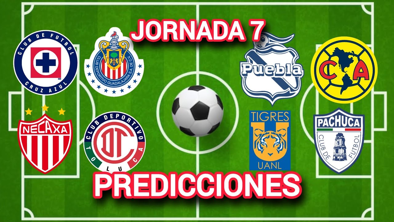 PREDICCIONES DE LA JORNADA 7 DE LA LIGA MX #futbol #ligamx #cruzazul 
