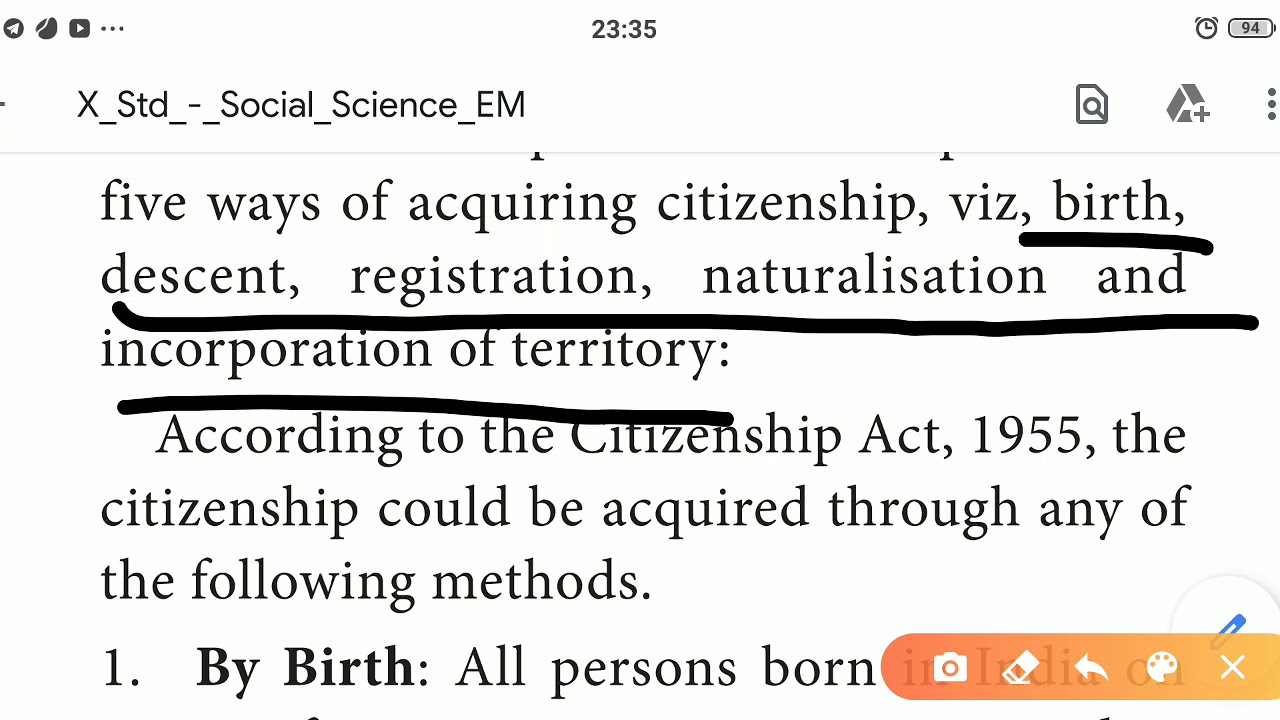 TNSCERT 10th civics Indian Constitution part 3