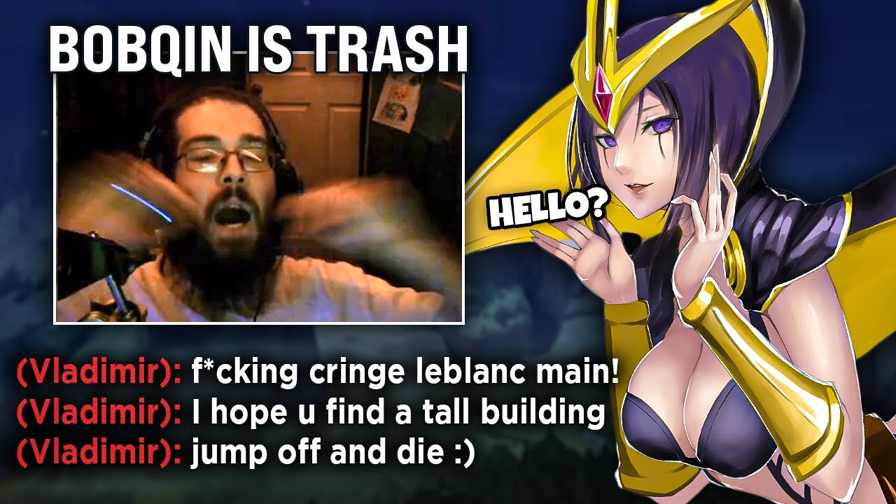 Crushing psychotic streamer on his one-trick then adding him after to talk :)