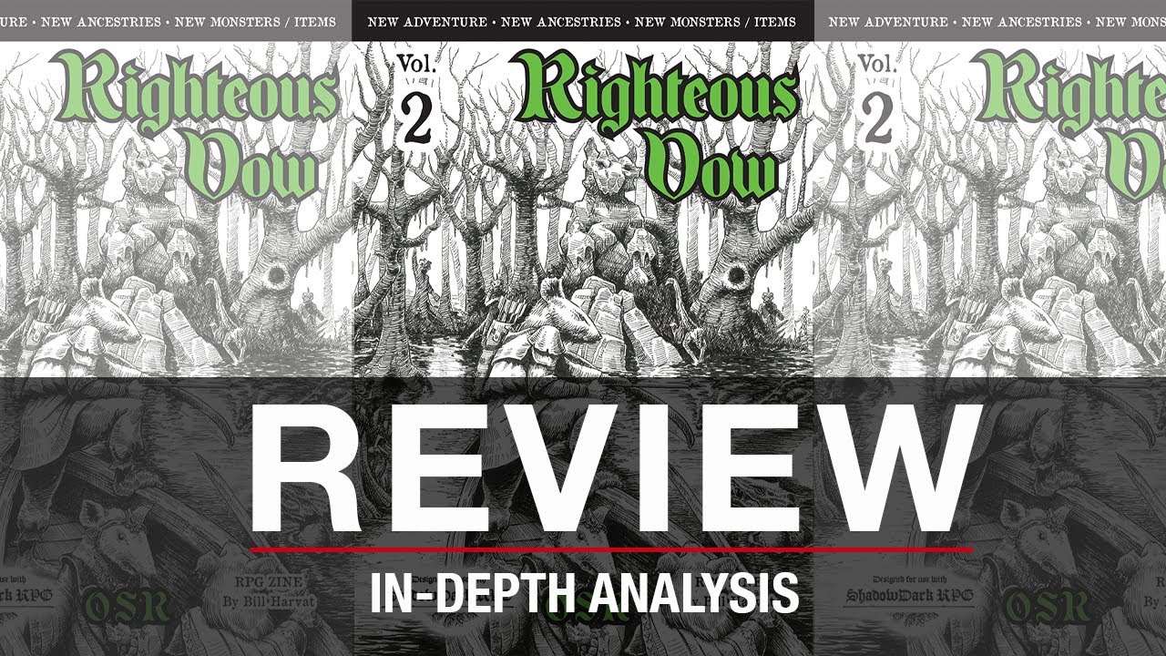 Righteous Vow Vol. 2: Whispers of Minh | ShadowDark RPG Expansion Review, Lore & Adventure Hooks