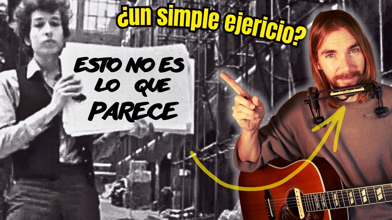 🤯 Cómo BOB DYLAN te engaña para aprender ARMÓNICA 🤯