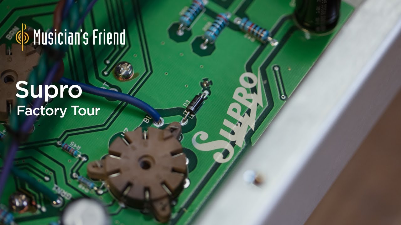 Supro Factory Tour: Building the Statesman Guitar Amplifier