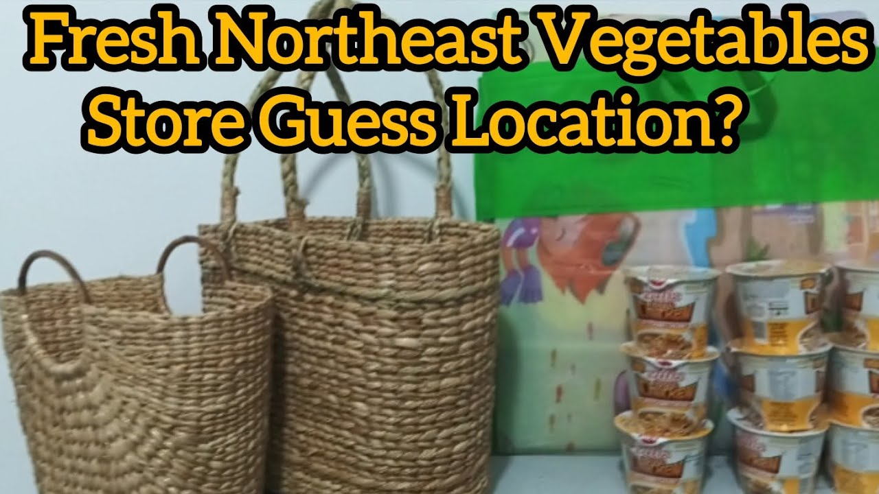 Fresh Northeast Vegetables Store Guess Location ?#viralvideo 