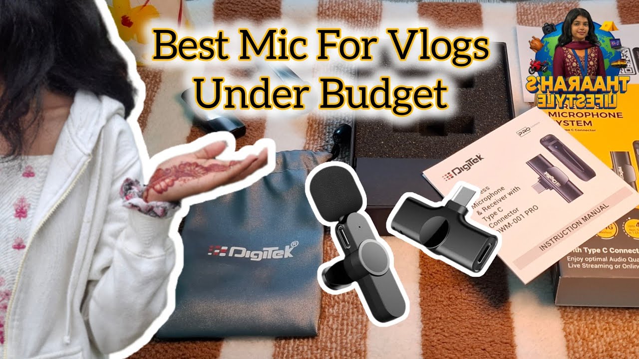 Best Vlog Mic for YouTube Under 1000💥 | Tamil | Thaarah Lifestyle 