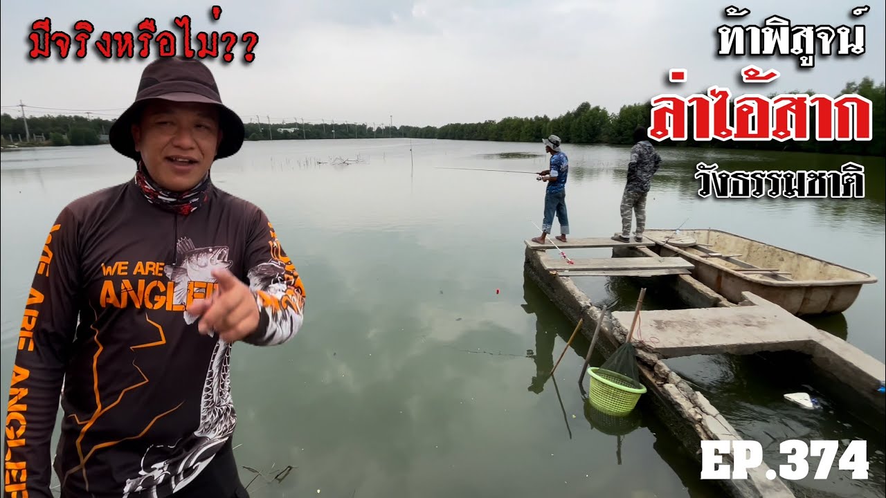 🎣🐠We are Angler EP.374 “ล่าท้าพิสูจน์ ตามหาไอ้สาก ปลาใหญ่วังธรรมชาติ มีจริงหรือไม่“ |ตกปลาวัง