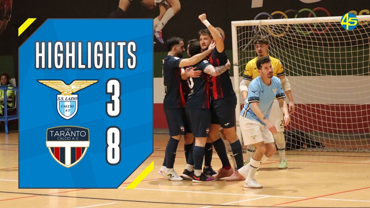Lazio-Taranto 3-8 | HIGHLIGHTS | Serie A2 Elite 2025-26