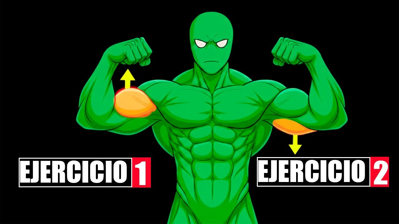 Solo 2 Ejercicios que Mejoran el Tamaño Visual del Brazo