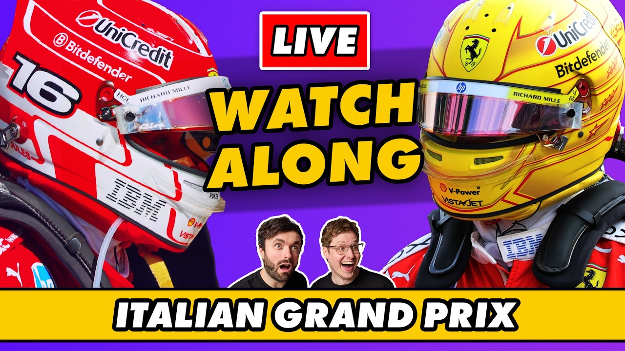 2026 F1 Italian Grand Prix Watchalong