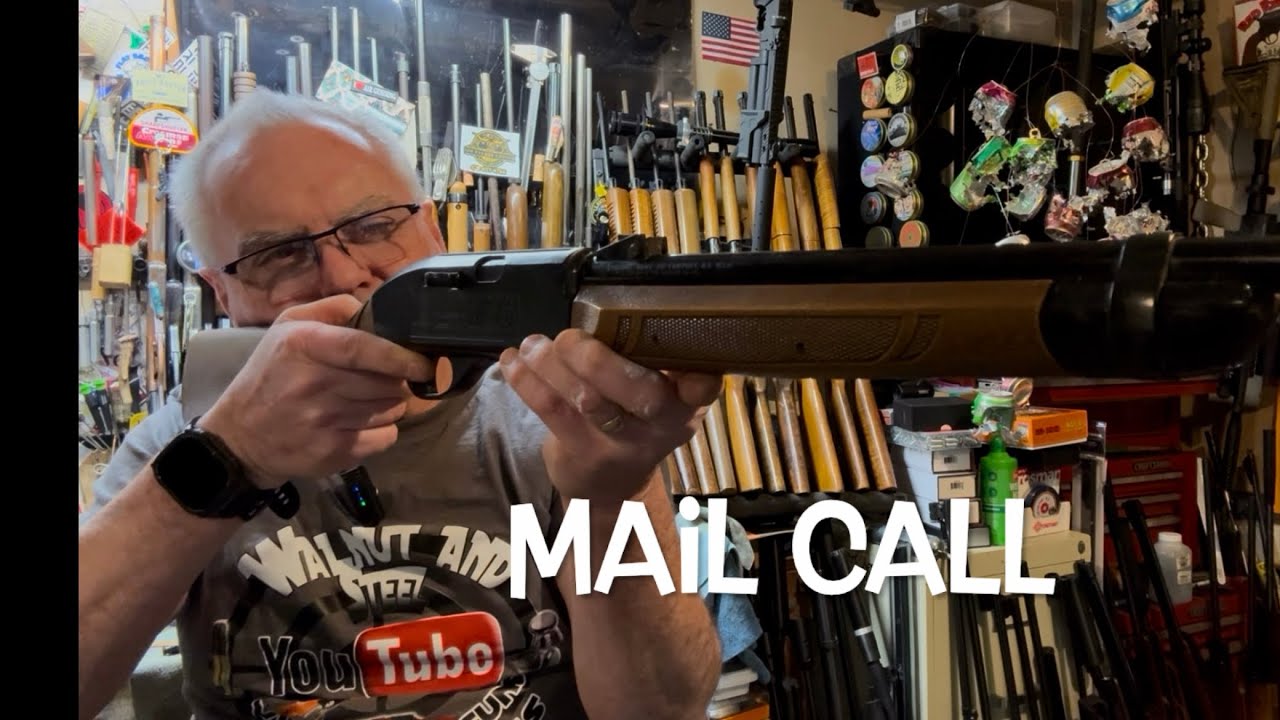 Mail call & local treasures Crosman 766 several knives Reximex Lieva mags & stickers!