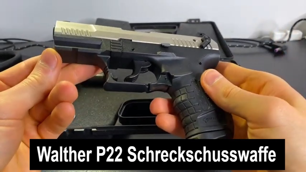 Walther P22 Bicolor 9mm PAK Schreckschusspistole