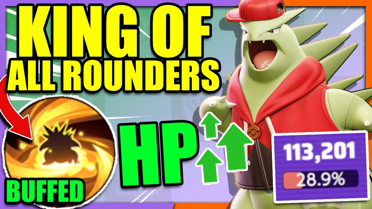 TYRANITAR BUFFS is the KING OF ALL ROUNDERS back?! | Pokemon Unite