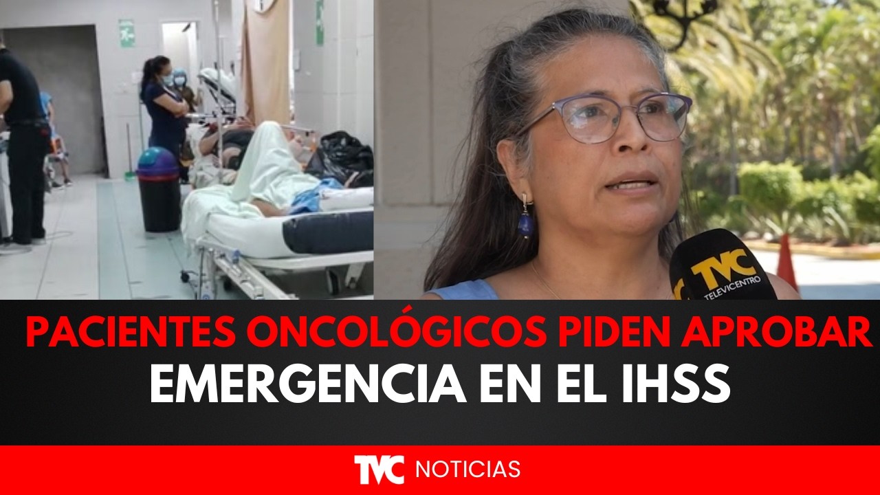 Pacientes oncológicos piden aprobar emergencia en el IHSS