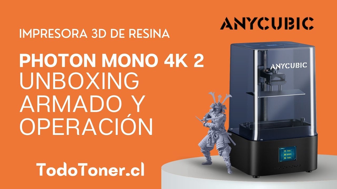 ANYCUBIC | PHOTON MONO 4K 2 Tutorial de Armado y Operación (en Español) 🛠