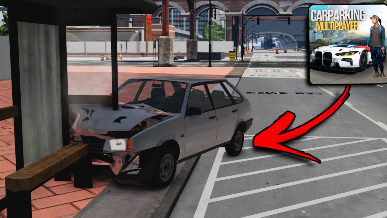 GERÇEK FİZİKLİ CAR PARKİNG !  *araba parçalanıyor*  - Car Parking Multiplayer