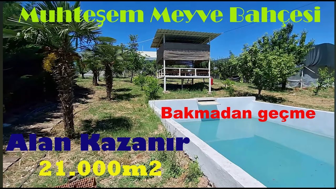 400. Alan Kazanır Gönen Tütüncü köyü Satılık Meyve Bahçesi 21.000m2