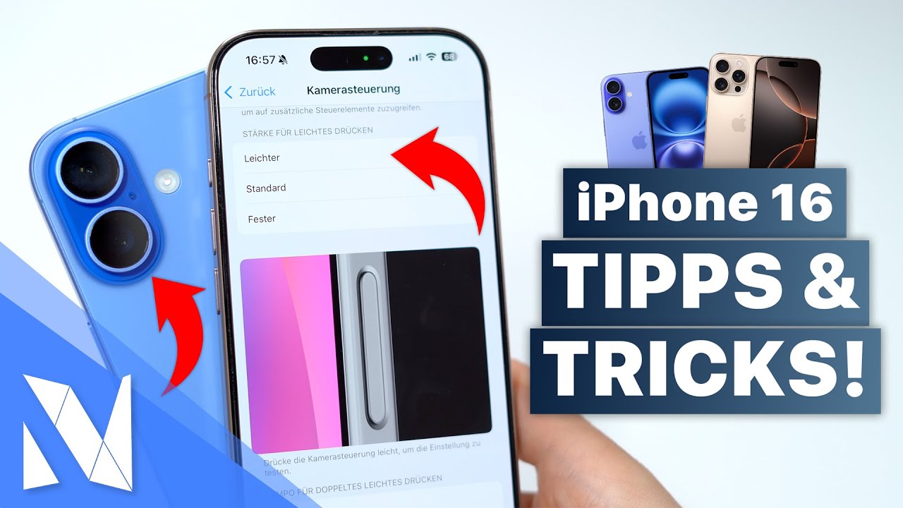 iPhone 16 (Pro, Plus, Max) - Die BESTEN Tipps, Tricks & Einstellungen! | Nils-Hendrik Welk