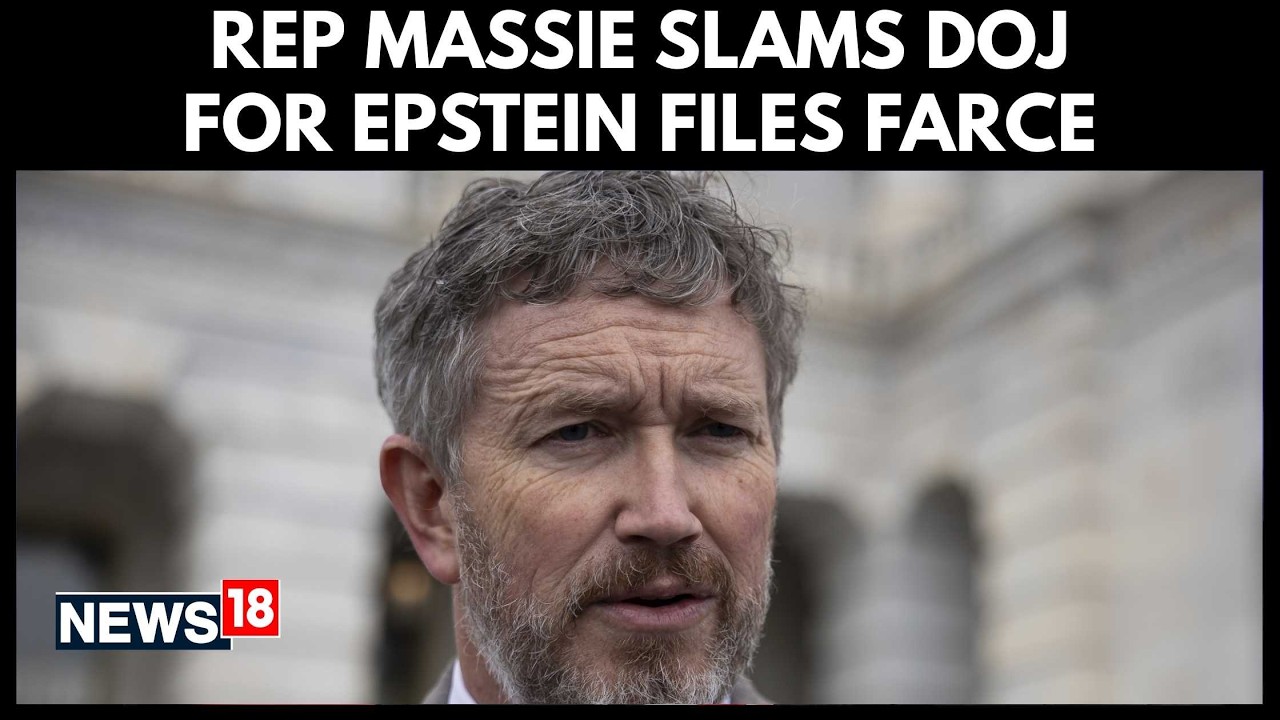 Thomas Massie Presses Pam Bondi on Epstein Files Redactions at Hearing | US Senate News | N18G