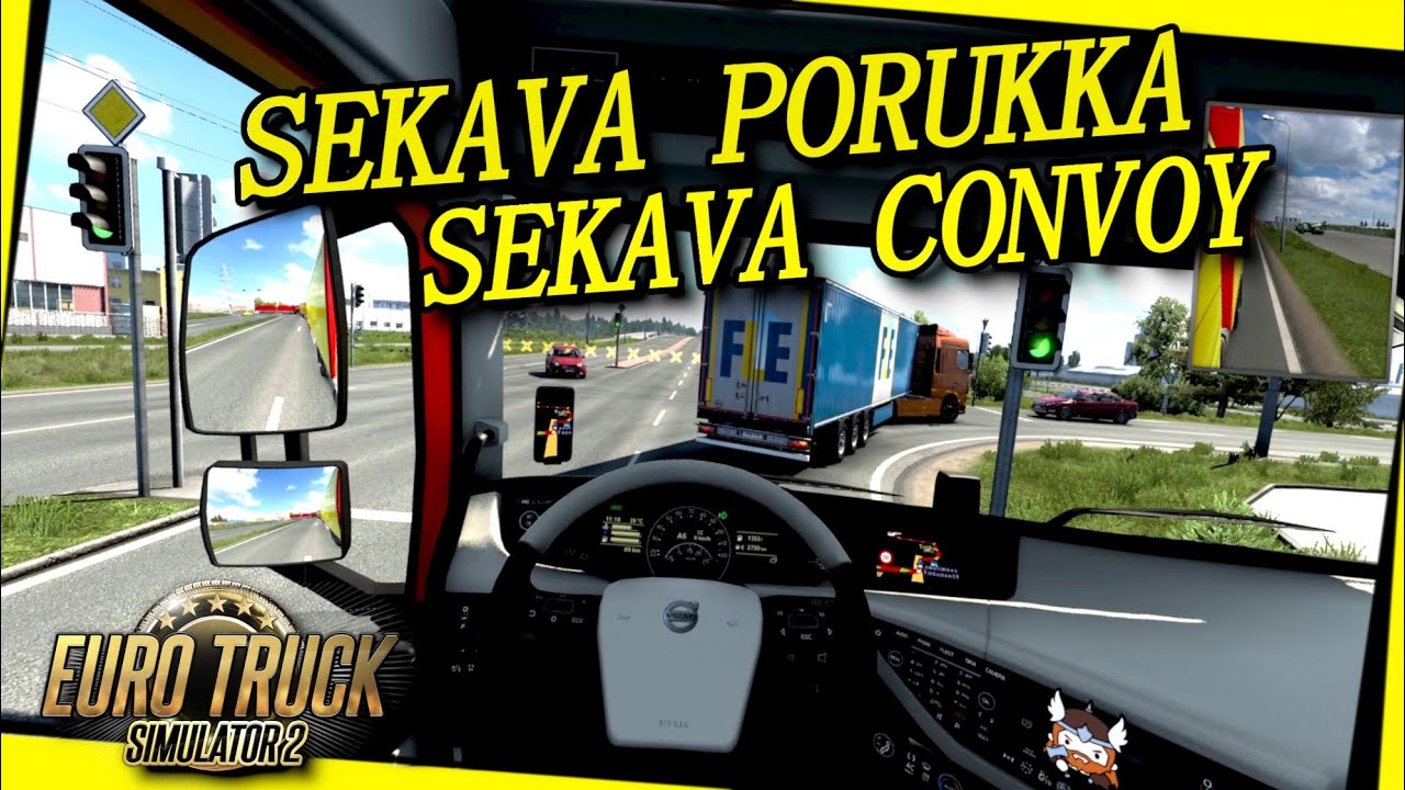 Sekavat Convoy Kuljettajat - Euro Truck Simulator 2