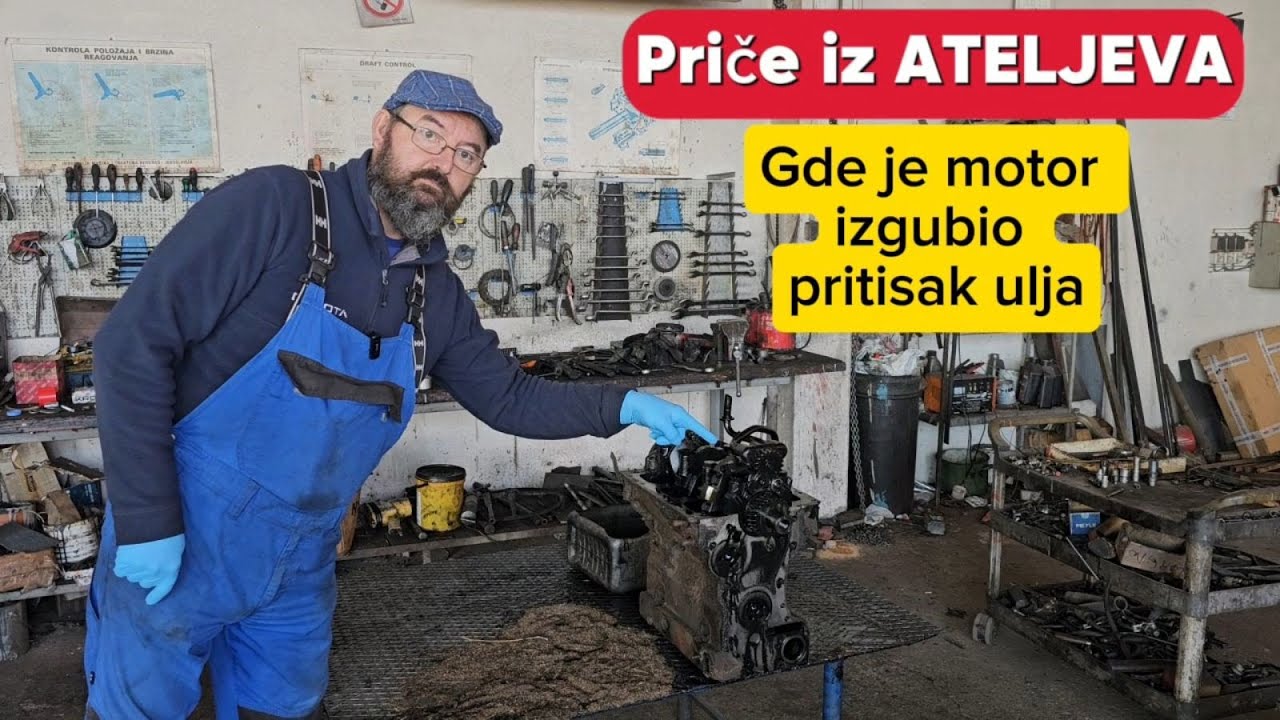 Gde je motor izgubio pritisak ulja (Priče iz ATELJEVA)