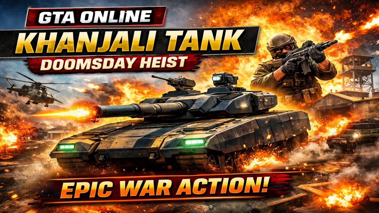 GTA Online – Khanjali Tank Mission | Doomsday Heist Gameplay
