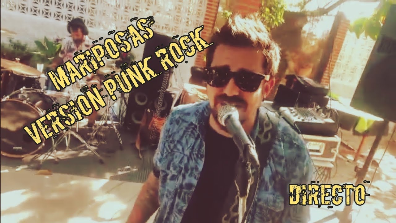 Mariposas - Aitana -- versión punk rock DIRECTO por Ace Monkey