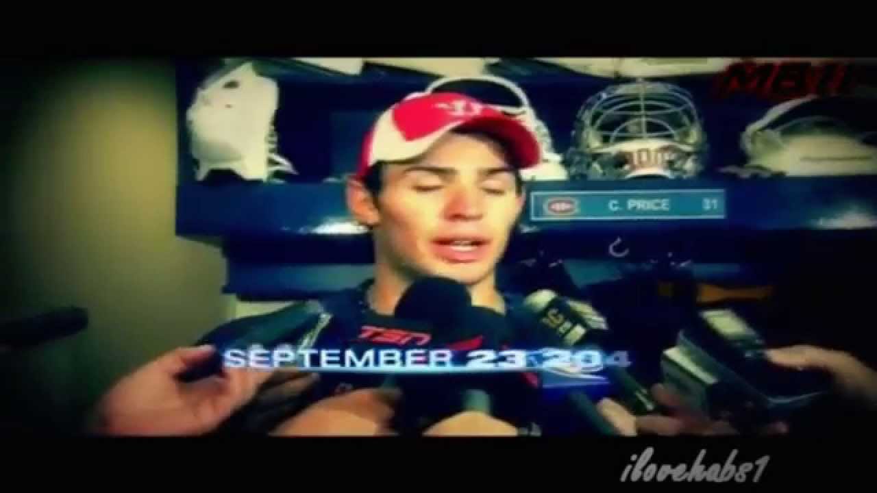 Carey Price ; Just Relax, Just Chill Out.