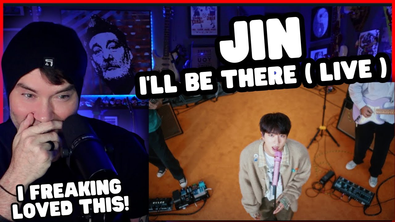 Metal Vocalist Reacts - 진 (Jin) ‘I'll Be There’ Live Clip