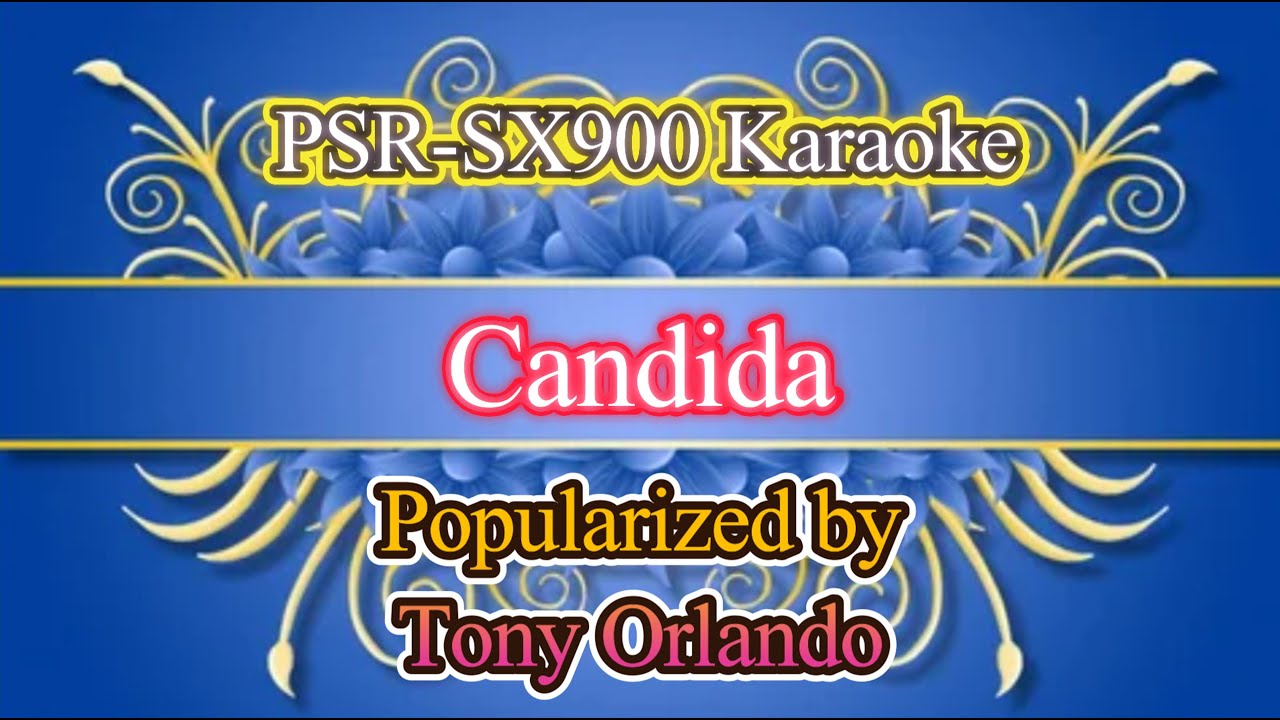 Candida - Tony Orlando Video Karaoke
