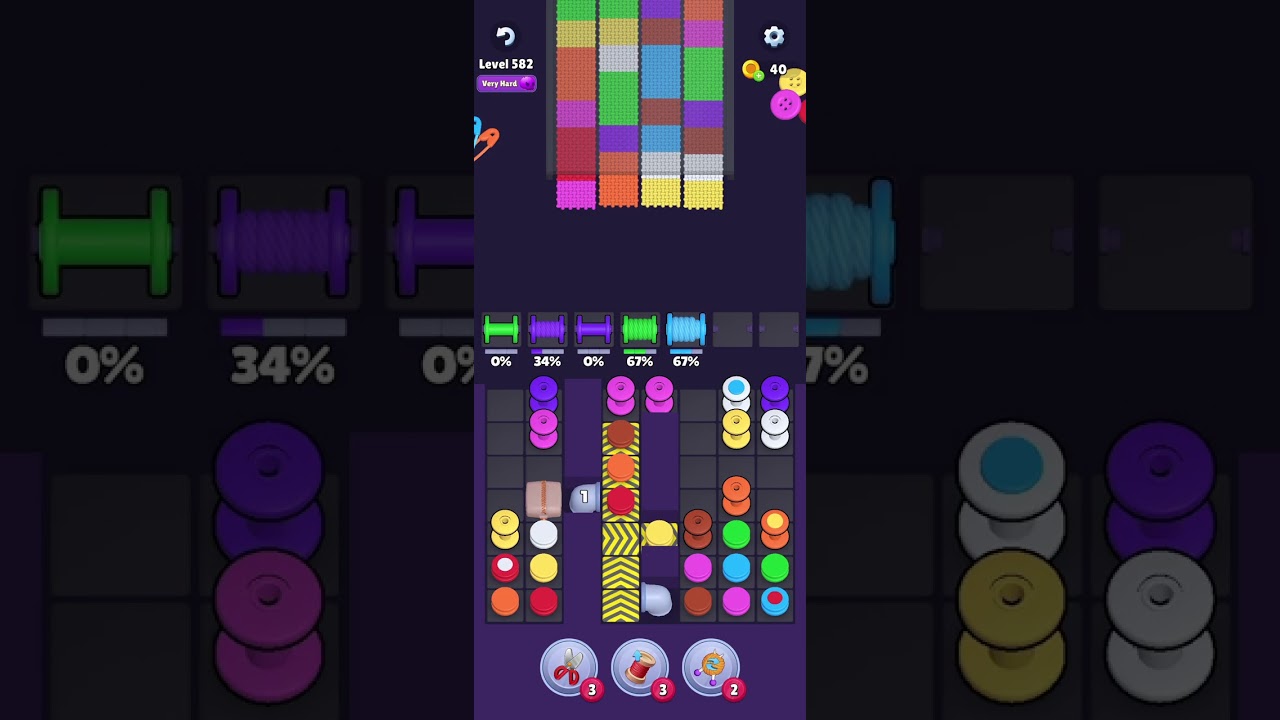 [Knit Out] Level 582 Answer&Walkthrough Solution